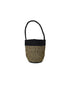 ANSL2601 STRIPE SISAL ONE HANDLE SHOULDER BAG
