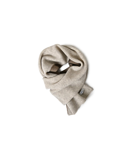 BAAM1961CB WOOL/CASHMERE 2TONE LOOP SCARF