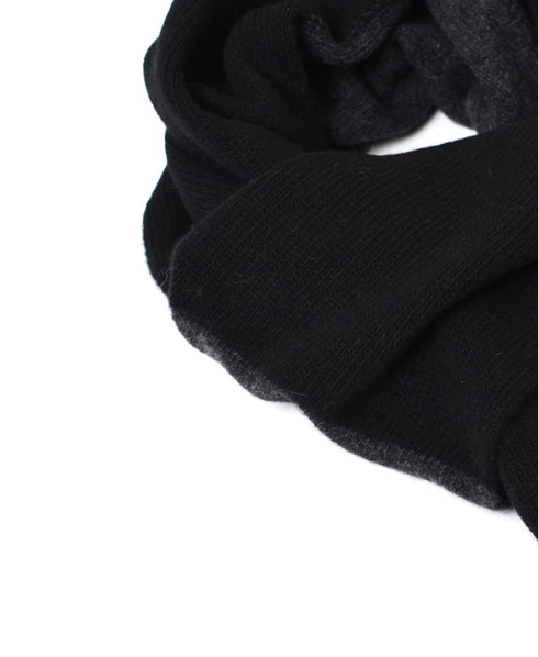 BAAM1961CB WOOL/CASHMERE 2TONE LOOP SCARF