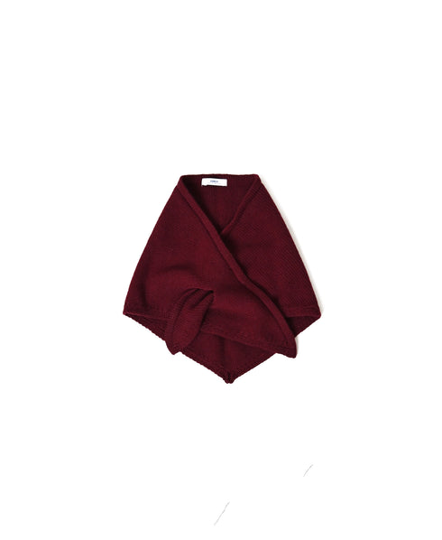 BAAM2661 WOOL/CASHMERE TRIANGLE SCARF 35×90㎝