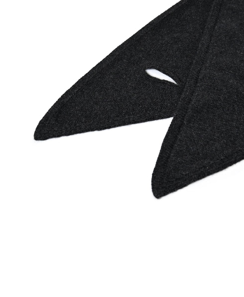BAAM2661 WOOL/CASHMERE TRIANGLE SCARF 35×90㎝