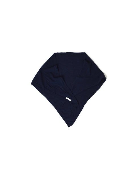 CLNAM2402 COTTON PLAIN TRIANGLE SCARF