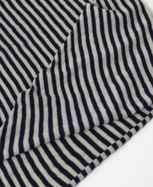 CLNAM2402S COTTON STRIPE TRIANGLE SCARF