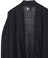CNMDS2501 12GG LINEN PLAIN V-NECK CARDIGAN WITH SLIT