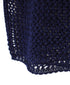 CNMDS2601 5GG LINEN OPENWORK KNIT VEST