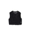 CNMDS2601 5GG LINEN OPENWORK KNIT VEST
