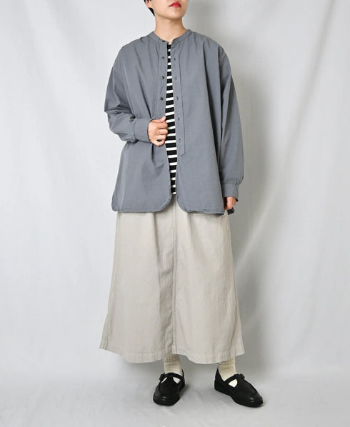 INAM2551PD 40s POPLIN OVERDYE UTILITY SHIRTS