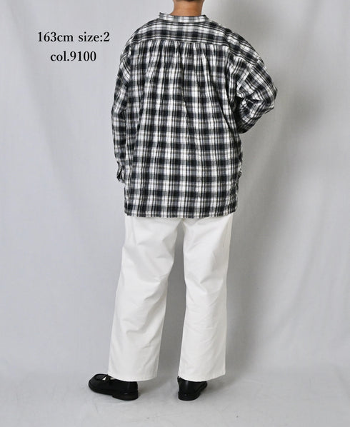 GNAM2651 13oz NATURAL SLUB DENIM PAINTER PANTS