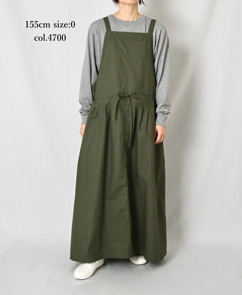 GNAM2611RS RIPSTOP ONE WASH APRON ONE PIECE