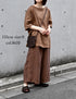 NAM1631LP LINEN PLAIN OVERDYE BOAT NECK S/SL SHIRT