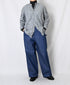 GNAM2651 13oz NATURAL SLUB DENIM PAINTER PANTS