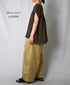 NSL26056 80s COTTON VOILE DOT PRINT HEM FRILL GATHERED SMOCK