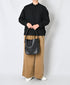 SVMDS2551F GRAINED LEATHER ONE HANDLE BAG