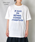 NFA1802P47 "RETARD" 4.4oz COTTON JERSEY CREW NECK OVERSIZED S/SL T-SHIRT