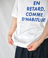 NFA1802P47 "RETARD" 4.4oz COTTON JERSEY CREW NECK OVERSIZED S/SL T-SHIRT