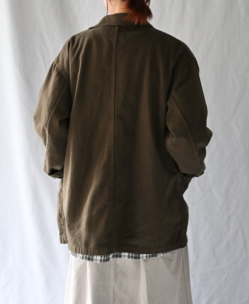 ISNAM2651CTD AUTOLOOM COTTON TWILL OVERDYE AUTHENTIC WORK JACKET