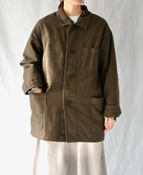ISNAM2651CTD AUTOLOOM COTTON TWILL OVERDYE AUTHENTIC WORK JACKET