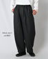 GNMDS2501WS WOOL SERGE 2TUCK TAPERED EASY PANTS