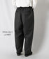 GNMDS2501WS WOOL SERGE 2TUCK TAPERED EASY PANTS