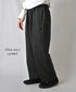 GNMDS2501WS WOOL SERGE 2TUCK TAPERED EASY PANTS