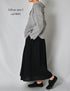 INMDS26022 HANDWOVEN COTTON/SILK SMALL GINGHAM CHECK DROP SHOULDER SMOCK