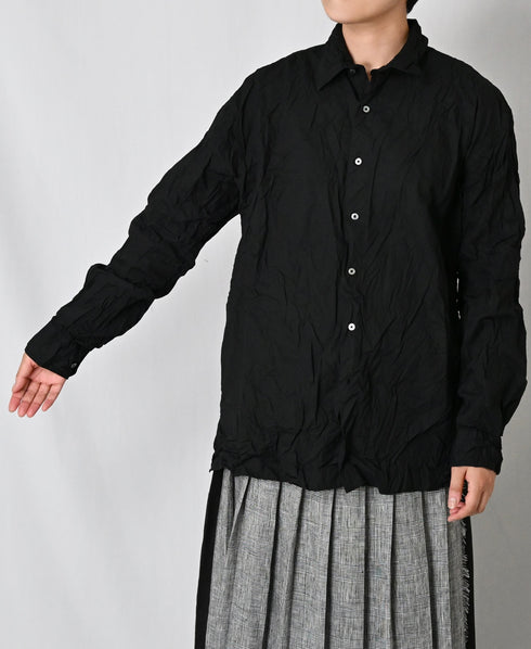 NVL2683 60s ORGANIC POPLIN REGULAR COLLAR L/SL SHIRT