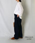 INHT2204CP 60s COTTON POPLIN OVERDYE EASY PANTS