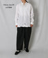 NVL2683 60s ORGANIC POPLIN REGULAR COLLAR L/SL SHIRT