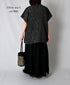 NSL25063 ALL LACE FRENCH/SL PONCHO
