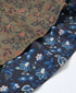 NSL26591 60s COTTON CAMBRIC FLOWER PRINT FRILL COLLAR SHIRT
