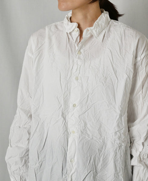 NVL2683 60s ORGANIC POPLIN REGULAR COLLAR L/SL SHIRT