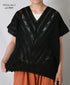 NSL25063 ALL LACE FRENCH/SL PONCHO