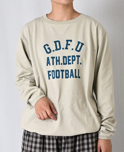 NGW9951 2581 7.2oz HEAVY WEIGHT COTTON "GDFU" CREW NECK L/SL WITH CUFF&HEM RIB