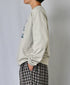 NGW9951 2581 7.2oz HEAVY WEIGHT COTTON "GDFU" CREW NECK L/SL WITH CUFF&HEM RIB