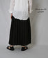 NOD2501PW ILISH LINEN LOW WAIST PLEATS WRAP SKIRT LENGTH 80cm