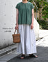 NSL26005 60s CAMBRIC PLAIN CULOTTES