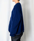 NNSL26513 7GG PLAIN STITCH NYLON/COTTON/WOOL CREW-NECK CARDIGAN