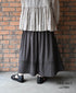 NSL26093 80s COTTON VOILE LACE GATHERED SKIRT