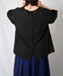 NSL26006 60s CAMBRIC PLAIN BACK OPENING SMOCK