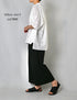 NSL26083 ALL HEMLA FRILL & STRING GATHERED SHIRT