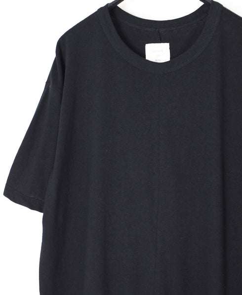 GMDSH2621 COTTON/LINEN SINGLE JERSEY CREW NECK T-SHIRTS