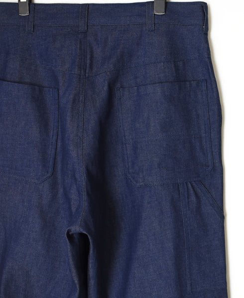 GNAM2601 8oz UNEVEN YARN DENIM WORK PANTS