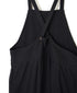GNAM2611 COTTON/LINEN HERRINGBONE APRON ONE-PIECE
