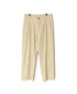 GNAM2612 COTTON/LINEN HERRINGBONE ONE-TUCK PNATS