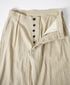 GNAM2612 COTTON/LINEN HERRINGBONE ONE-TUCK PNATS