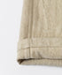 GNAM2612 COTTON/LINEN HERRINGBONE ONE-TUCK PNATS
