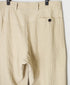 GNAM2612 COTTON/LINEN HERRINGBONE ONE-TUCK PNATS