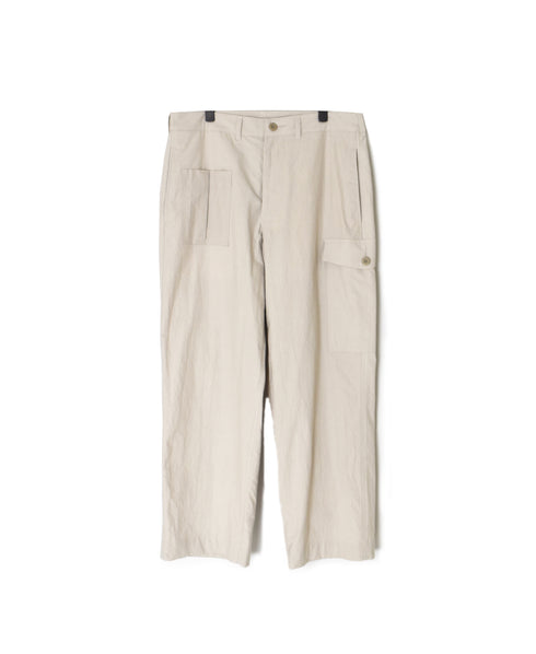 GNHT2601CLP COTTON/LINEN PLAIN WORK PANTS