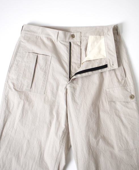 GNHT2601CLP COTTON/LINEN PLAIN WORK PANTS
