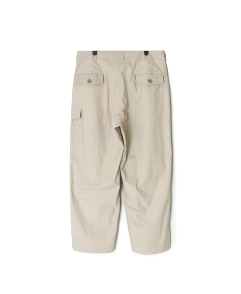 GNHT2601CLP COTTON/LINEN PLAIN WORK PANTS